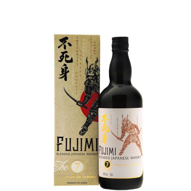 Fujimi The 7 Virtues Blended Whiskey 0,7l 40% + kartón