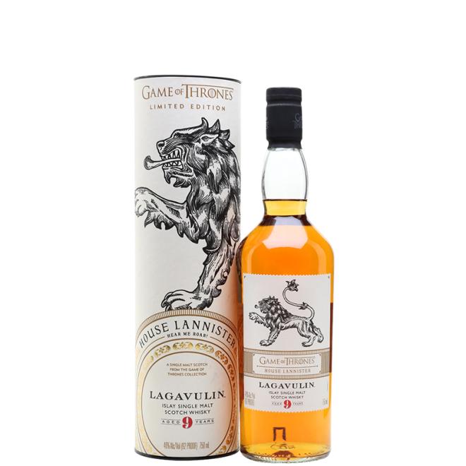 Lagavulin 9 Y.O. Game Of Thrones House Lannister 0,7l 46% + tuba