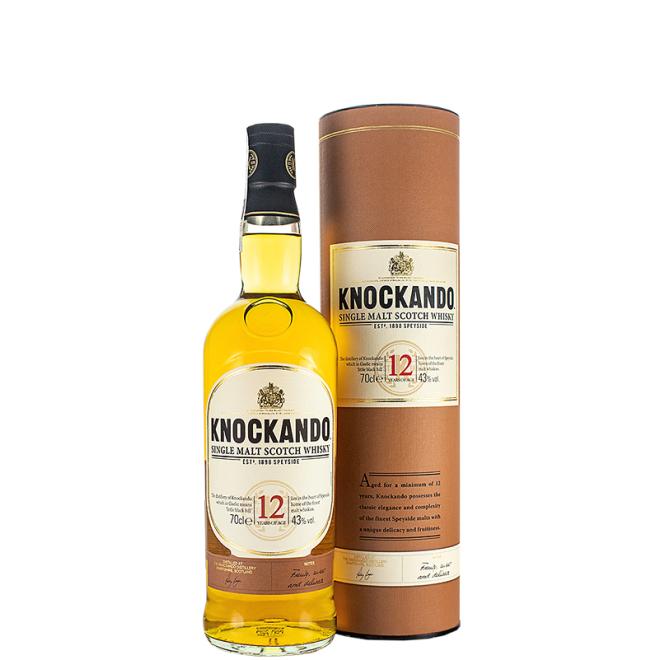 Knockando 12 Y.O. Single Malt 0,7l 43% + tuba