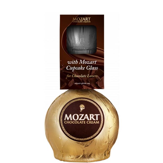 Mozart Gold Chocolate Cream 0,5l 17% + 1 pohár
