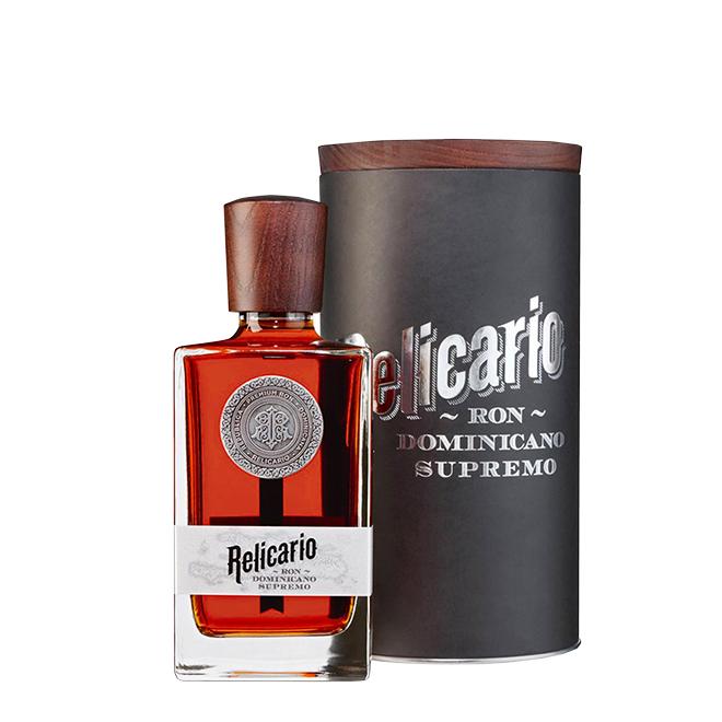 Relicario Ron Dominicano Supremo 0,7l 40% + tuba