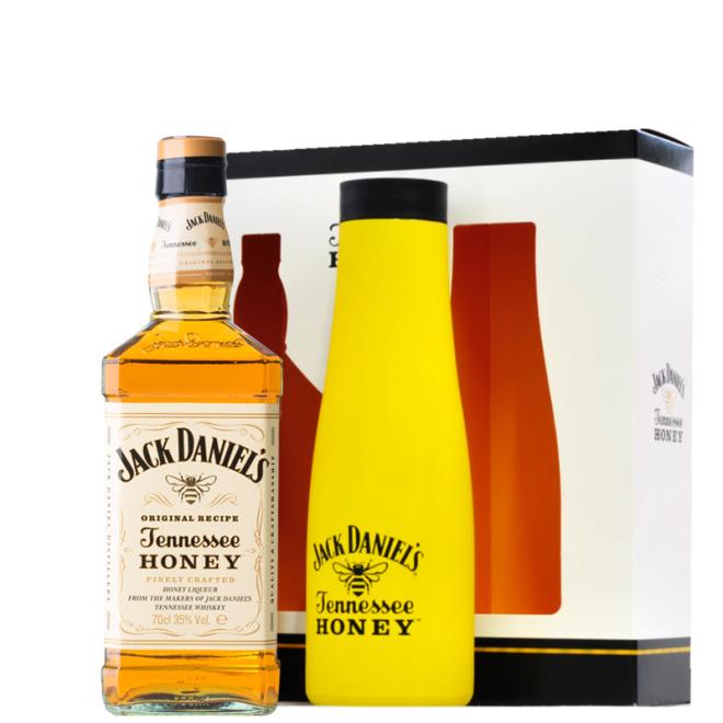 Jack Daniel's Honey 0,7l 35% + termo fľaša v kartóne