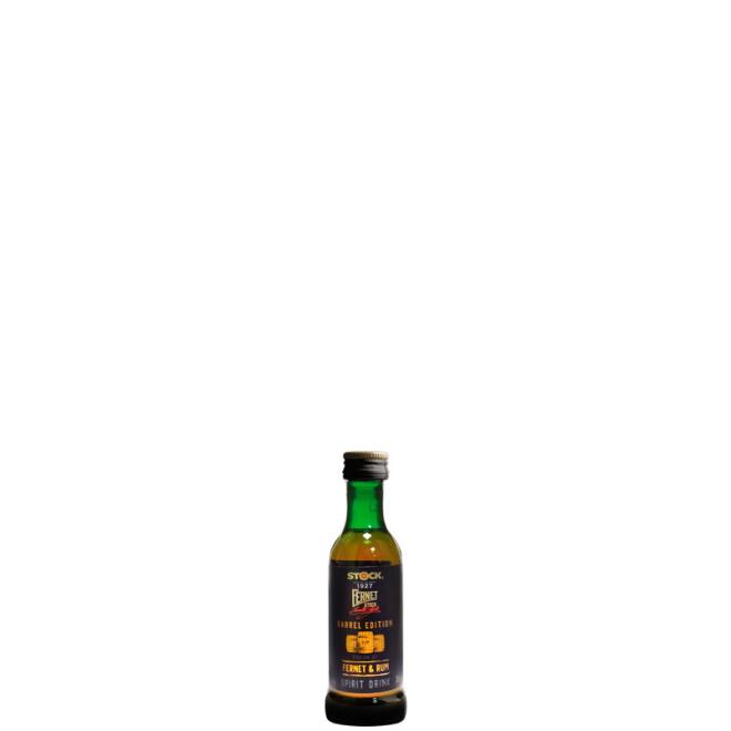 Fernet Stock Barrel Edition Fernet & Rum 0,05l 35%